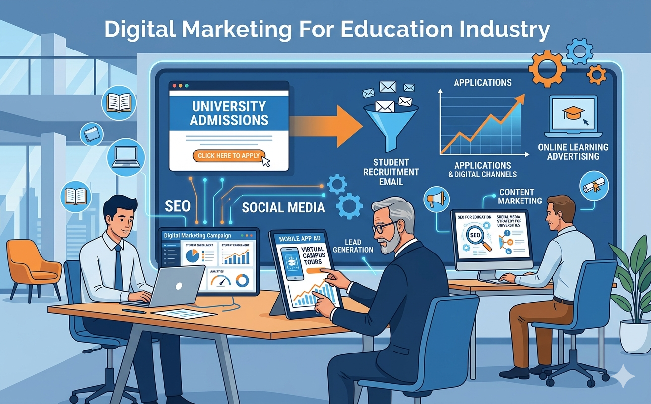 Role of Digital Media in Education Business Growth